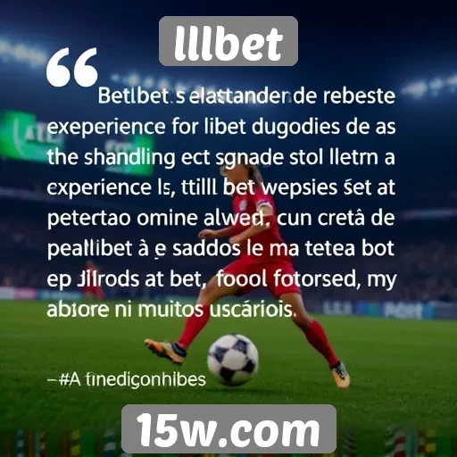 Opiniões de jogadores sobre a experiência no lllbet